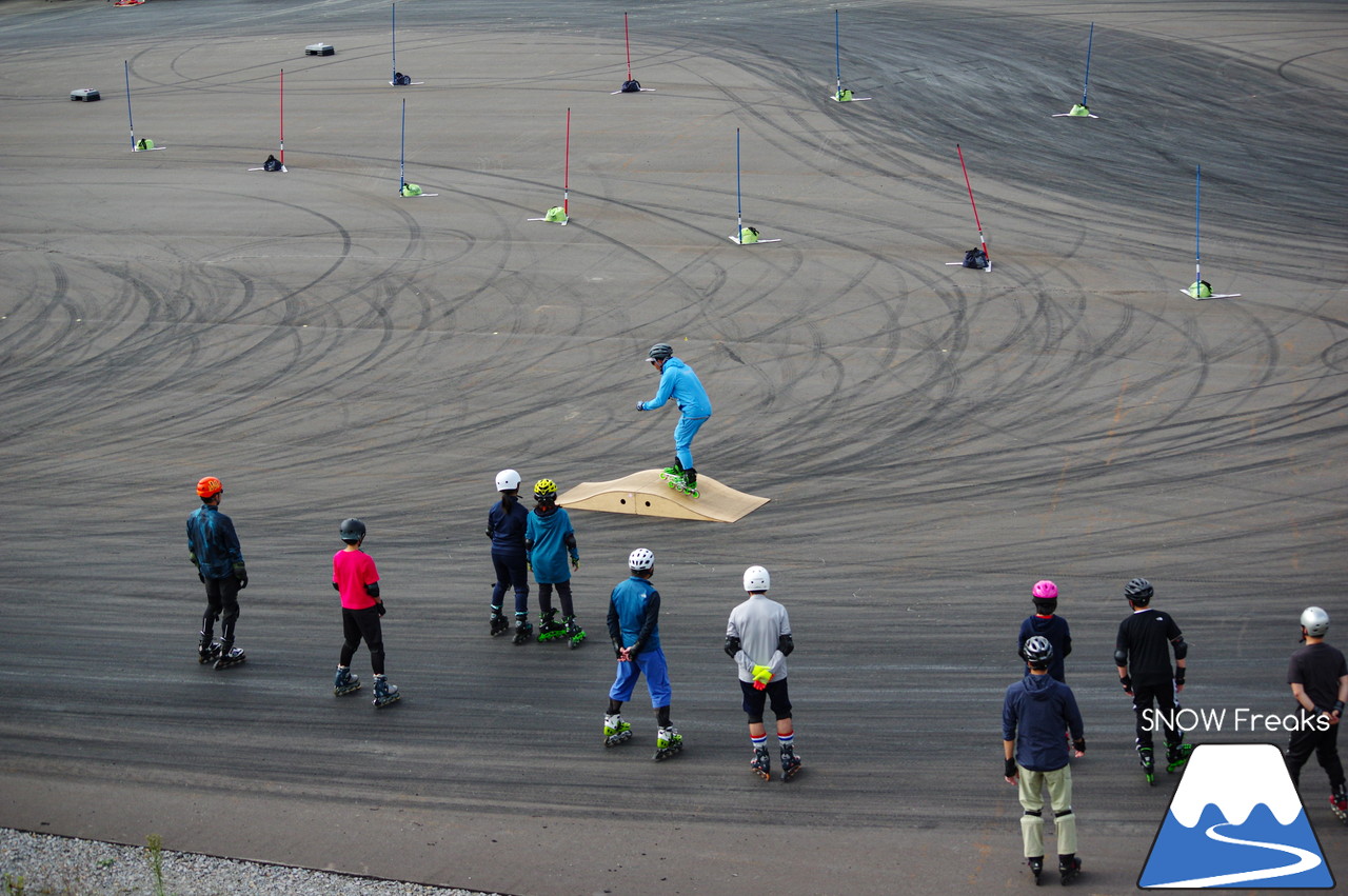 ISHII SKI ACADEMY and KAMUI SKI LINKS コラボ企画 ☆『THE オフトレ』インラインスケートトレーニング in カムイスキーリンクス
